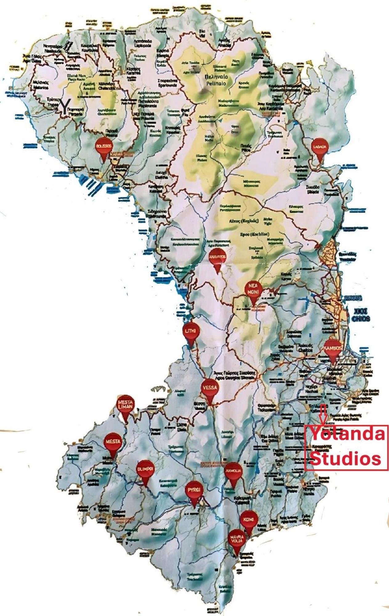 Yolanda Studios Paralia Agias Foteinis Eksteriør billede
